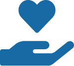 Icon awesome-hand-holding-heart@2x